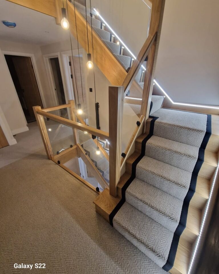 Stair runners — installation detail 29