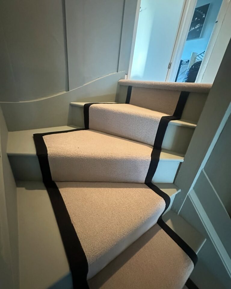 Stair runners — installation detail 26
