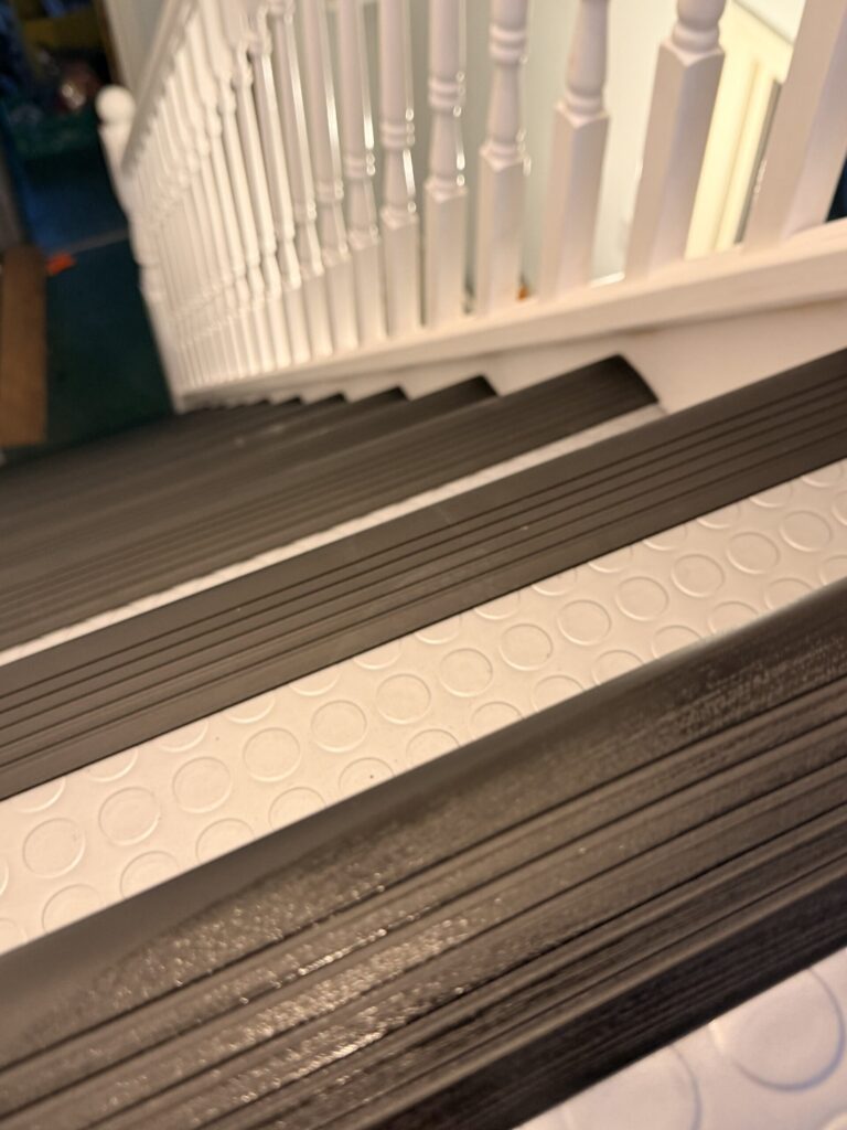 Bespoke flooring — installation detail 6