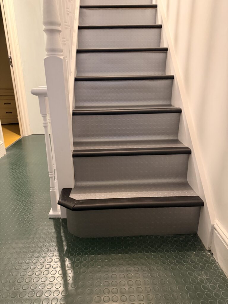 Bespoke flooring — installation detail 9
